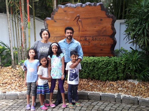 Actor Suriya and Family